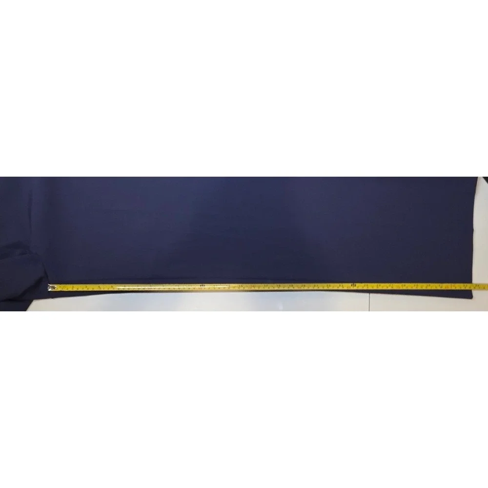 Ann Taylor Womens 12T Navy The Wide Leg Pant in Doubleweave